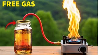 No need of Gas Cylinders. How to Make Free Gas At home 