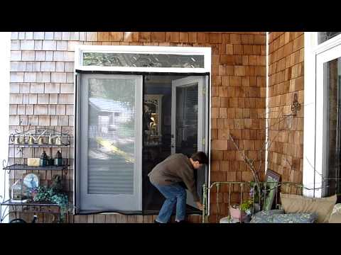 French Door Screen Youtube
