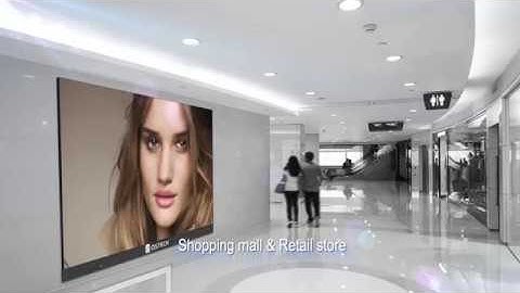 QS TECH LED X wall designed for conference rooms/meeting rooms/monitoring rooms.