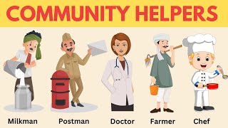 community helpers for kids | community helpers | learn community helpers with their work