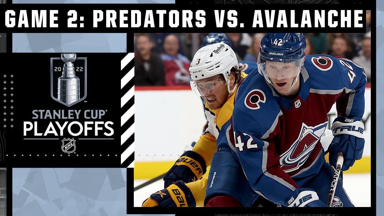 Makar scores in OT, Colorado Avalanche win 2-1 over Predators in ...