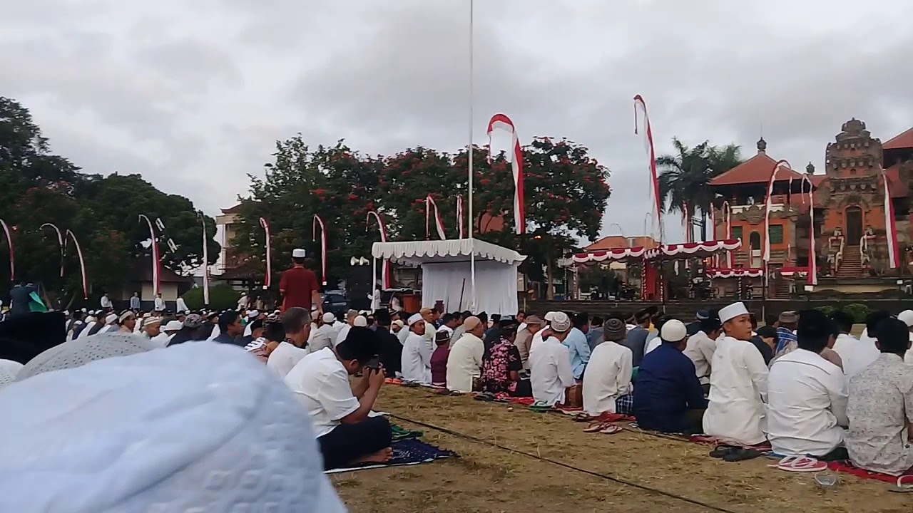 Sholat idul adha 1440H  2022 gianyar bali YouTube