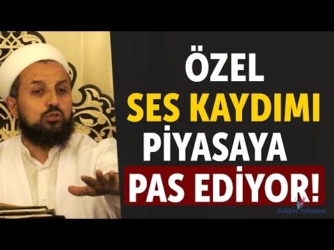 ÖZEL SES KAYDIMI PİAYASAYA PAS EDİYOR! - Abdülmetin Balkanlıoğlu Hoca Cübbeli #dua #namaz