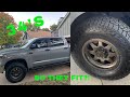 34’s are better than 35’s! New tires for the Tundra! Plus how I made them fit!