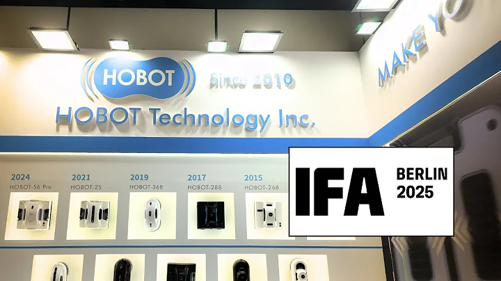 Meet The ORIGINAL Robot Window Cleaner! 🪟 | Hobot at IFA 2025 #RobotCleaner #SmartHome #Tech