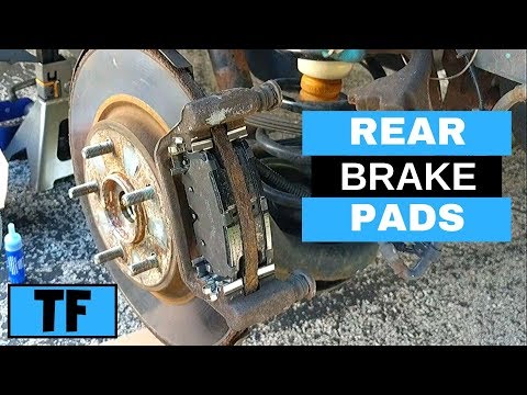 Rear Brakes Town And Country 2012 Chrysler – How To Change Brake Pads