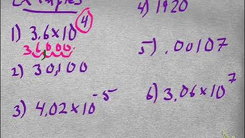 Pre-Algebra Lesson 4-9 Scientific Notation