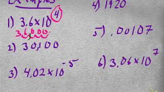 Pre-Algebra Lesson 4-9 Scientific Notation