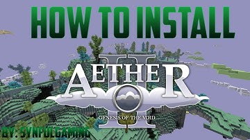 How to Install/Fix The Aether 2 Mod on Technic Launcher