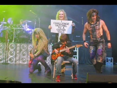 ***Explicit*** 11 year old Aidan Fisher with Steel Panther