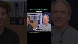 Linus Torvalds Ends the Gif Vs Gif Debate #shorts #linux #gif #programming