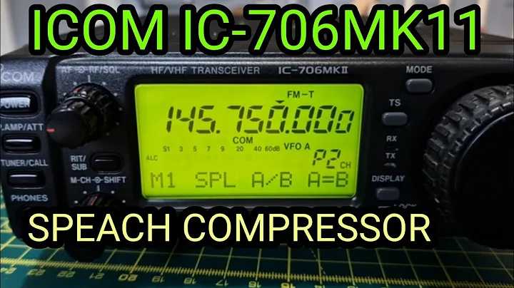 ICOM 706MK11 SPEACH COMPRESSOR