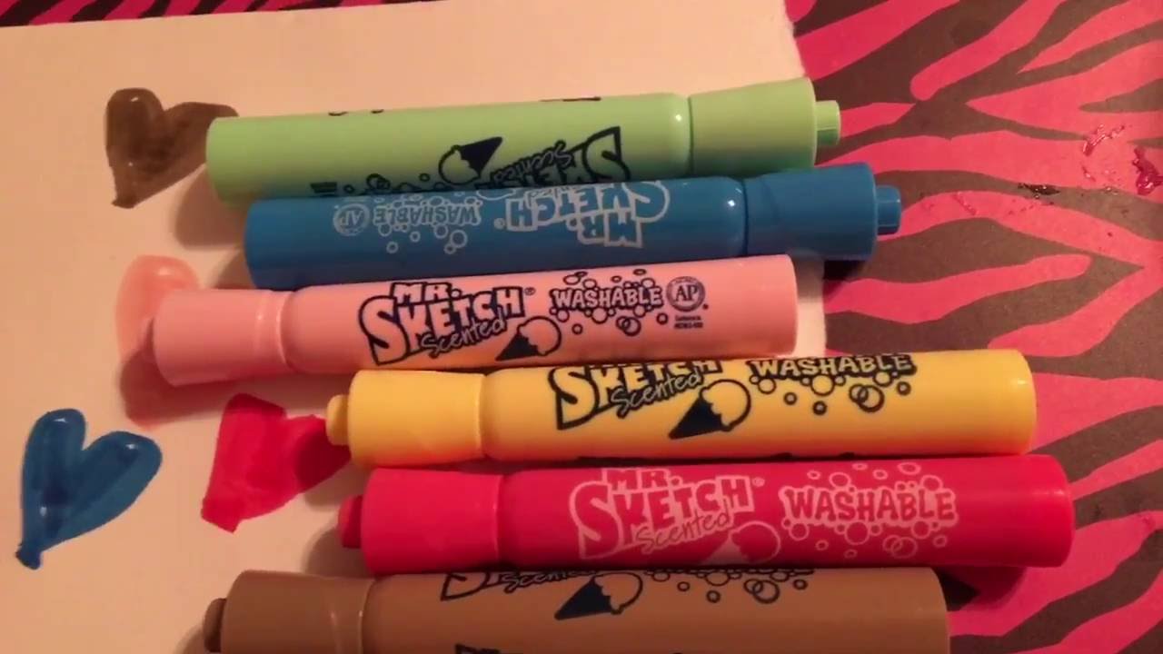 Mr. Sketch Ice Cream scented markers 