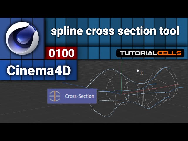 Cinema 4d Basic Modeling Cross Section Shape Cinema 4d Cinema 4d