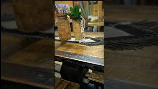 One Of A Kind Bar Table ❤️ #rustic #bar #western