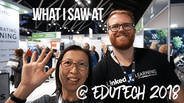 EduTECH 2018! Exciting stuff from LinkedIn Learning and Lynda.com