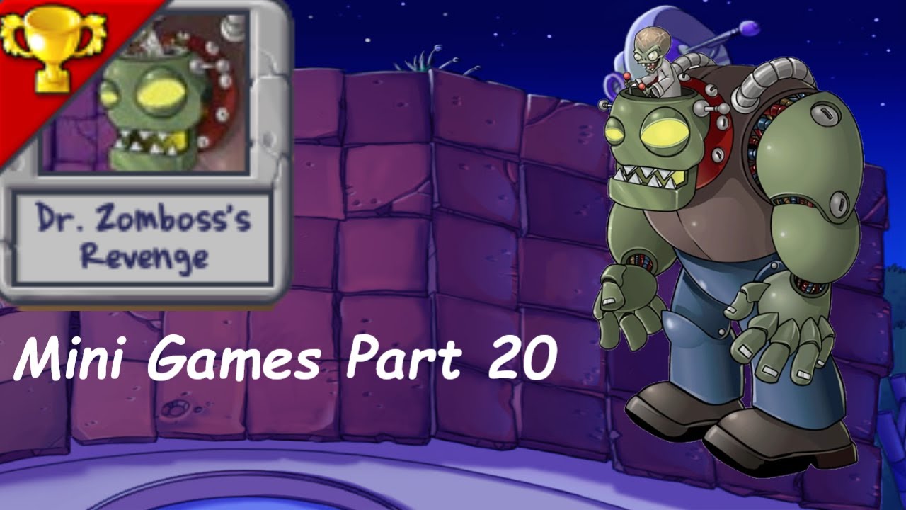 Plants vs Zombies Mini Games Dr. Zomboss's Revenge Full Game