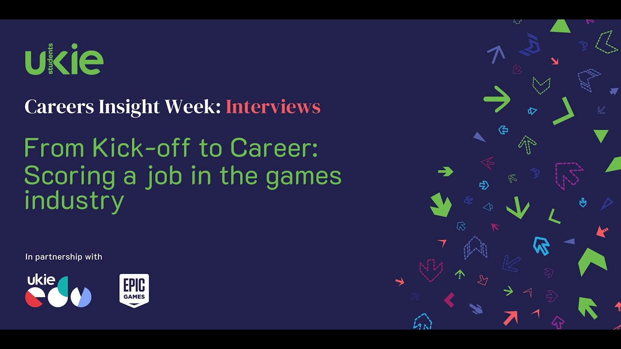 From Kick-off to Career: Scoring a job in the games industry