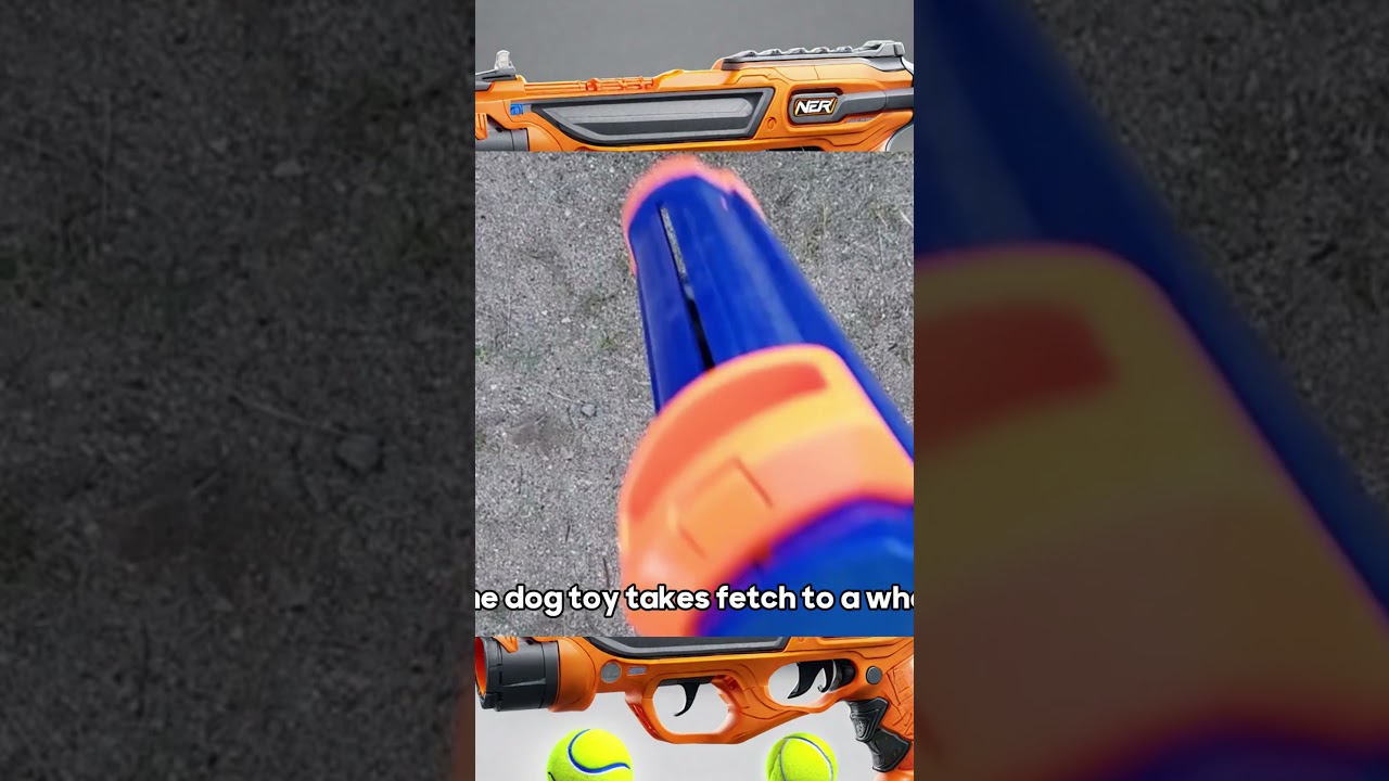 🐶🎾 Nerf Dog Tennis Ball Blaster: A Dog's Dream Toy 