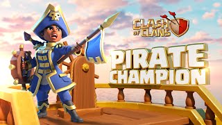 Fear PIRATE CHAMPION's Spear! Clash of Clans Season Challenges