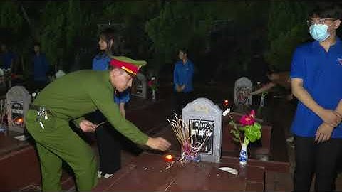 Lễ thắp nến tri ân các anh hùng, liệt sĩ năm 2022