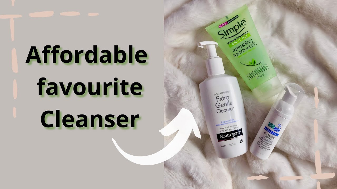 My favourite affordable face cleansers tried and reviewed the famous face wash in INDIA YouTube