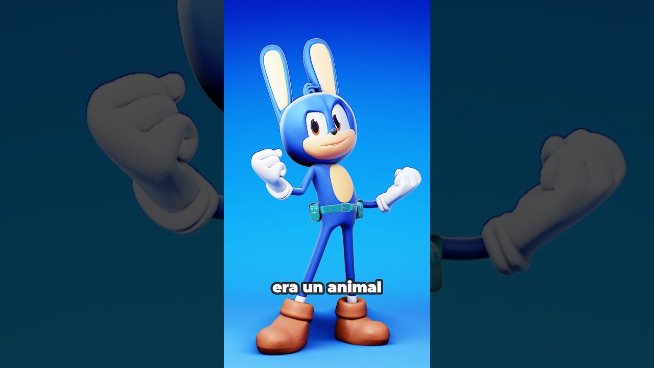 El primer diseño de Sonic 