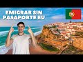 EMIGRAR A PORTUGAL 🇵🇹 El país europeo MÁS FÁCIL para emigrar SIN PASAPORTE EUROPEO (Guía COMPLETA)