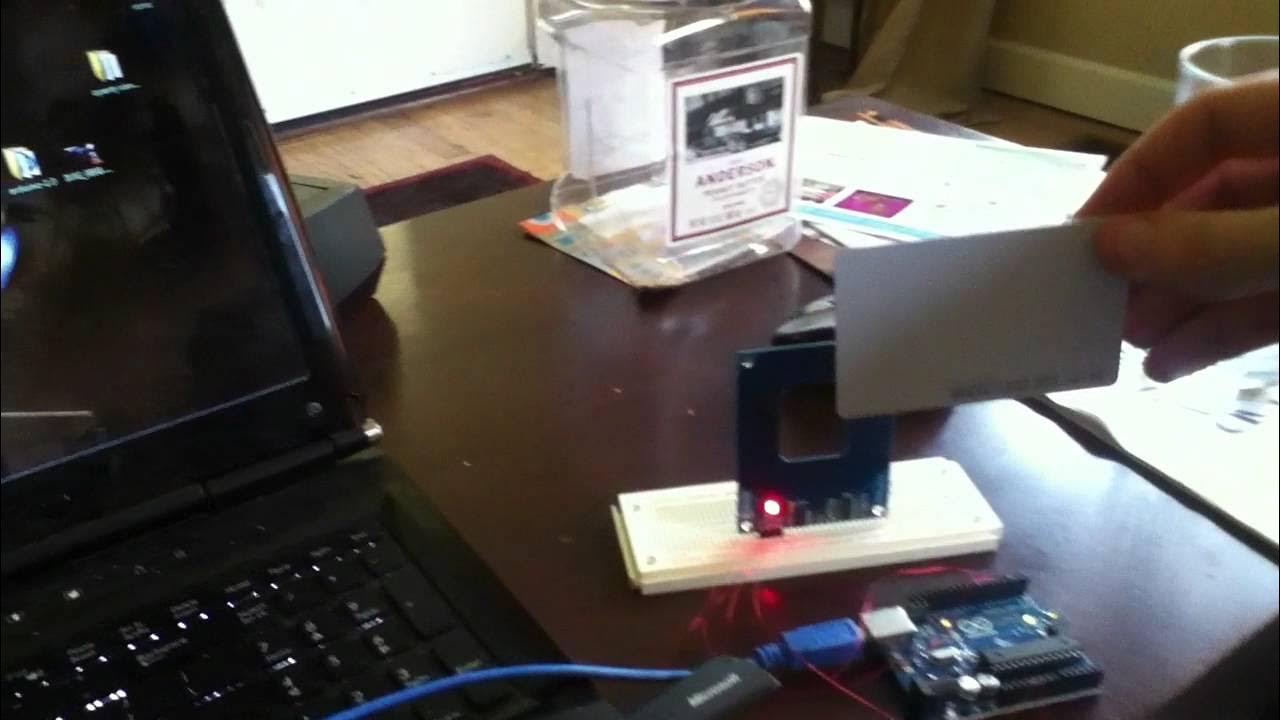 Arduino uno and parallax rfid reader youtube