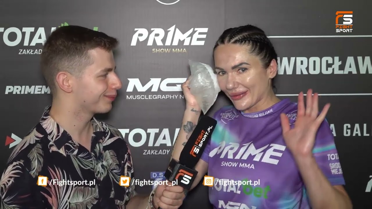 UWAŻAM ŻE WYGRAŁAM TĄ WALKĘ! FAULOWAŁA MNIE GŁOWĄ! BRODNICKA PO WALCE Z GACKOWSKĄ! PRIME 9