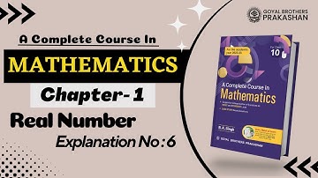 [Full Video] A Complete Course in Mathematics For Class 10 by B.K. Singh