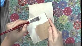 Como fazer um decoupage em madera simples - 1a parte