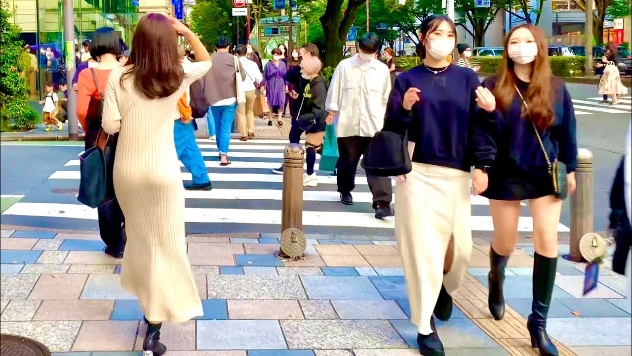 HARAJUKU WALK (Oct 2022) Beautiful Street Tokyo Walk