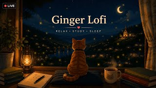 Moonlit Fireflies ✨ Smooth Jazz Lofi for Sleep • Relax • Study