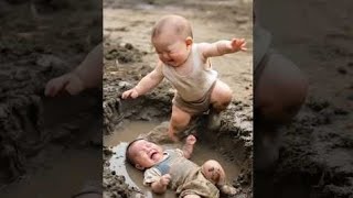 Crying Baby Gets The Cutest Help Funny Ai Animated Shorts