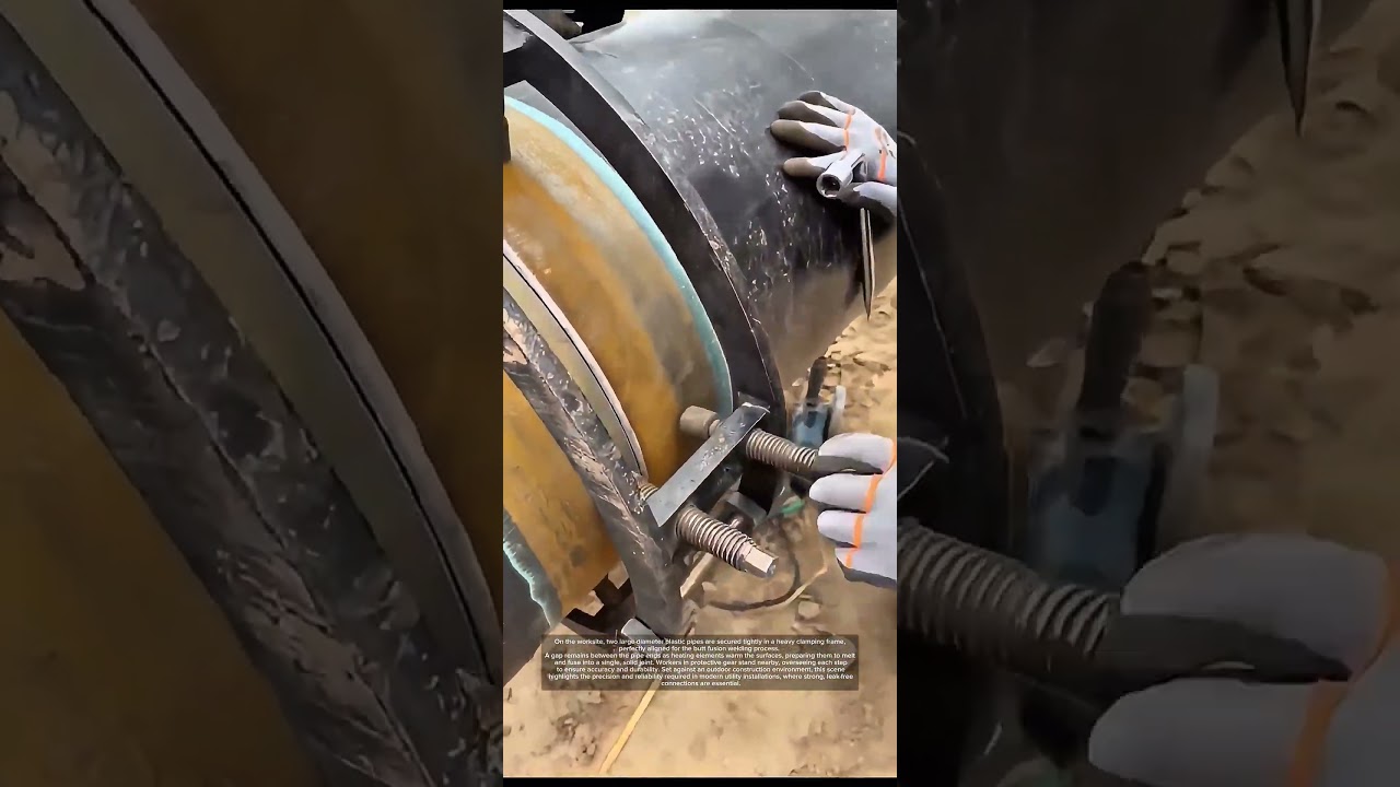 Professional Pipe Welding – Heavy‑Duty Fusion Equipment!