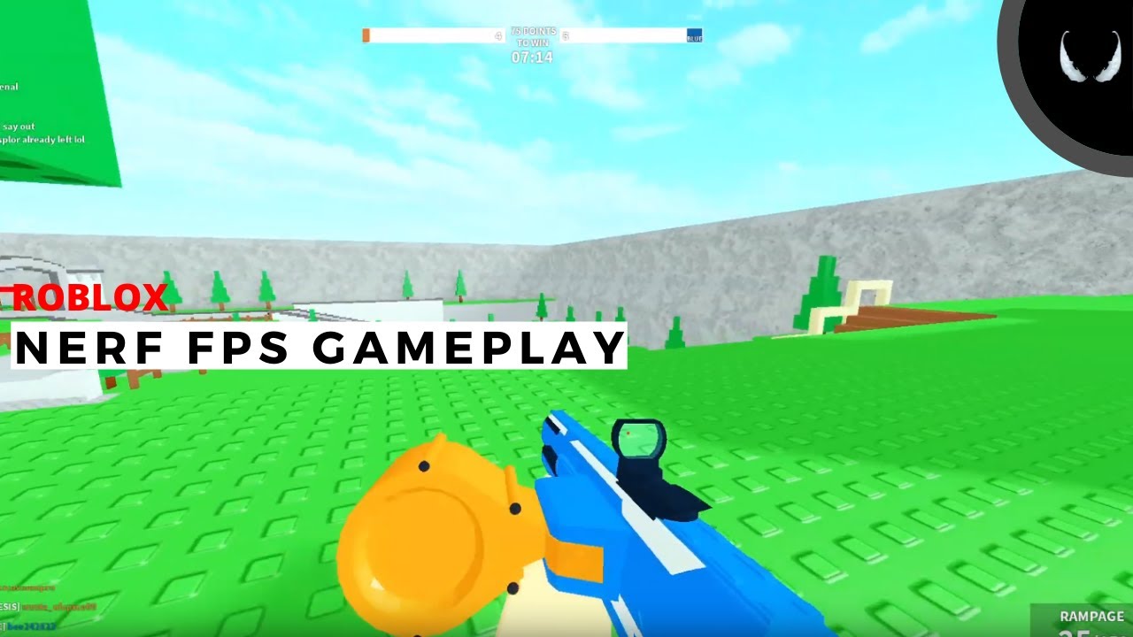 Нёрф РОБЛОКС. Пчелиный бластер РОБЛОКС. Roblox Nerf Monkey. Neon Blaster Roblox.