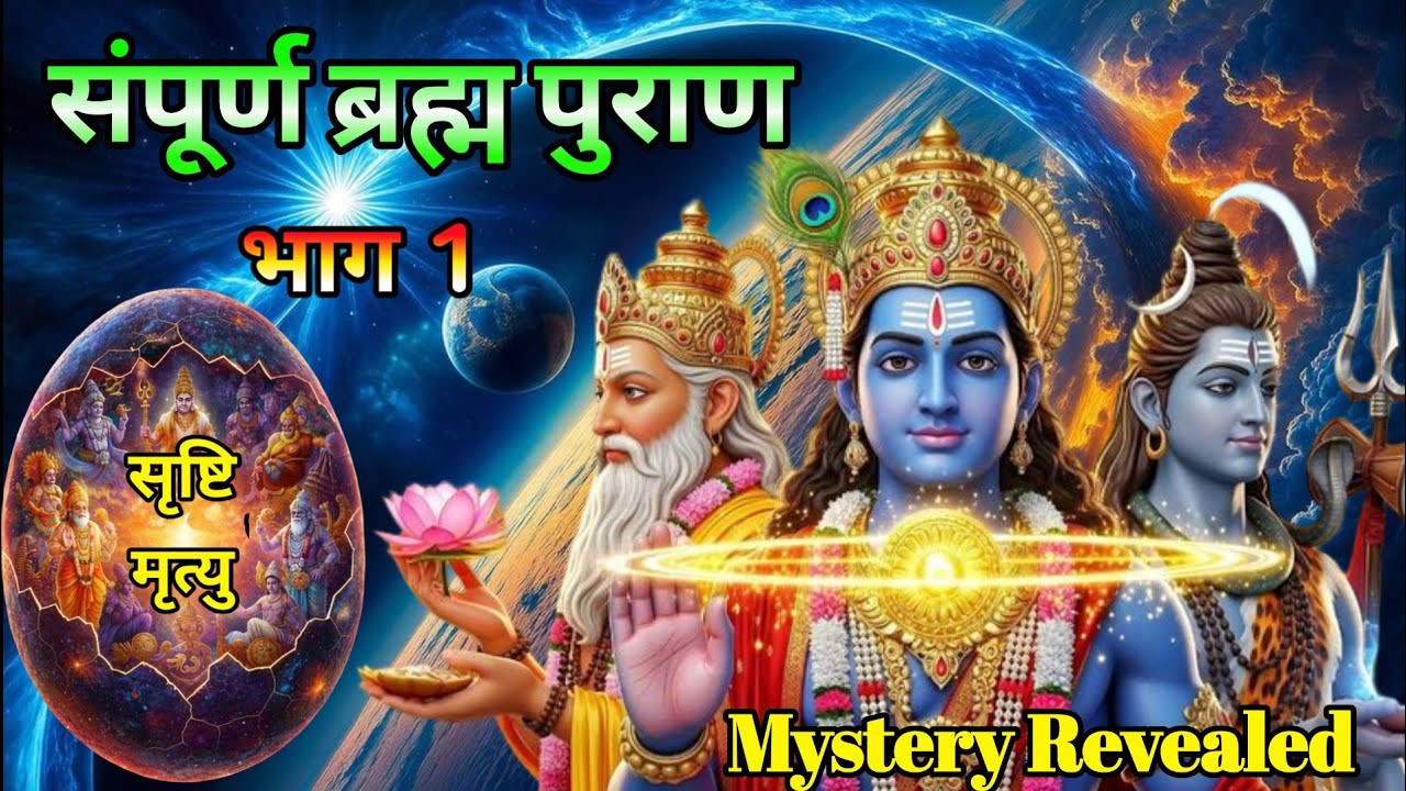 संपूर्ण ब्रह्म पुराण भाग 1: सृष्टि, मृत्यु और जगन्नाथ के सम्पूर्ण रहस्य | Mystery Revealed