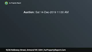 15/26 Holloway Street, Ormond VIC 3204 | AuPropertyReport.Com 15/26 Holloway Street, Ormond VIC 3204 | AuPropertyReport.Com