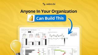 Create Self-Service BI Power BI Dashboards with Zebra BI (+ Free PBIX) | 12 of 12 Days to Clarity