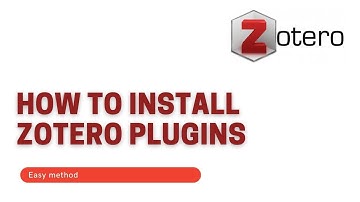 Installing Zotero Plugins | Better Bibtex, mdnotes and Zotfile | Complete Video