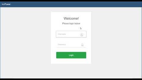 Implement Security in your Web Application