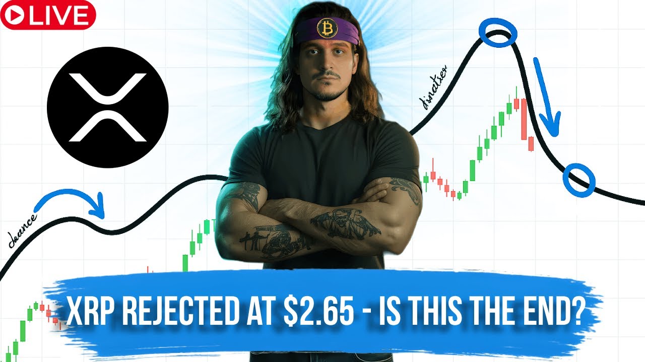 ⚠️ XRP REJECTED AT $2.65 — IS THIS THE END OF THE MOVE? 📉😬📊