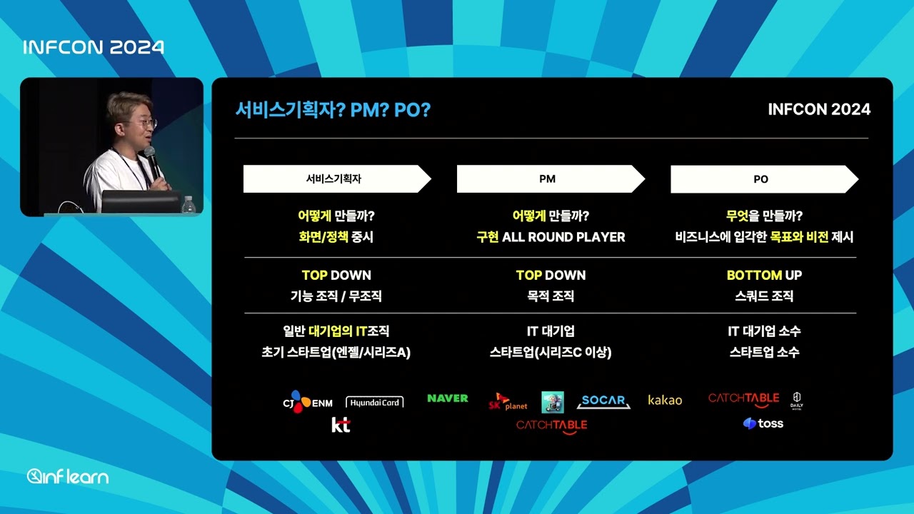 PM/PO로서 누구에게나 일 잘한다고 인정받는 법 | 인프콘2024