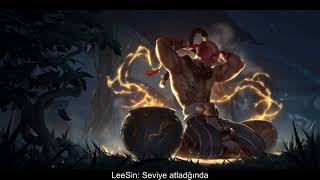 Runeterra Türkçe Seslendirme Lee Sinin Ve Lee Sine Söylenen Tüm Replikler