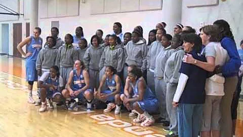 Holly Warlick and former Lady Vol Teresa Geter