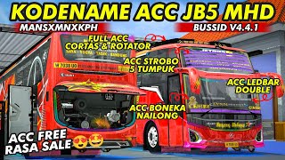 EH BUSET😱MERIAH BANGET NIH ACCNYA😍SHARE KODENAME ACC HEDON FULL MODIF LP JB5 MHD • BUSSID V4.4.1
