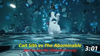 FFVII Rebirth  Legendary Bout: Cait Sith vs The Abominable (No Damage/No Götterdamërung)