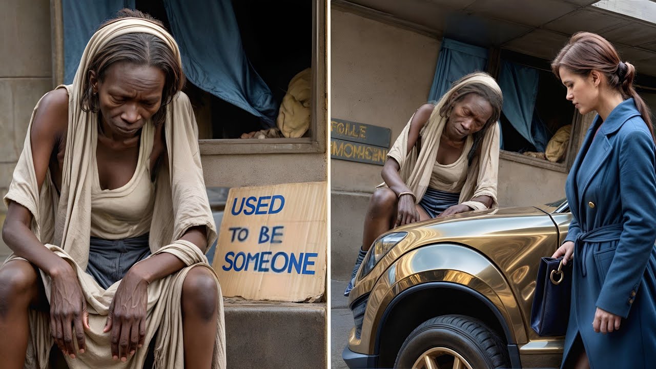 For 20 Years Everyone Ignored This Ugly black Homeless woman, Until One Day a gold SUV Picked Her Up - YouTube