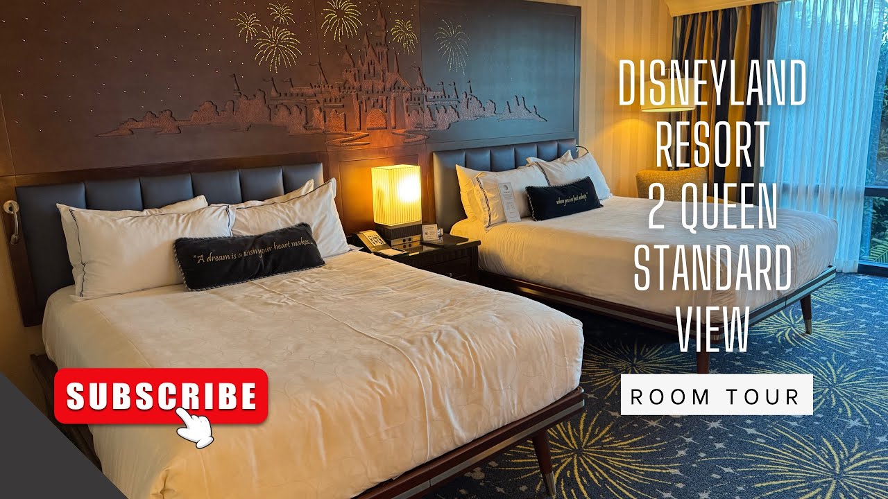 Курорт Диснейленд - 2 номера с двуспальными кроватями - Стандартный номер с видом - Обзор номера